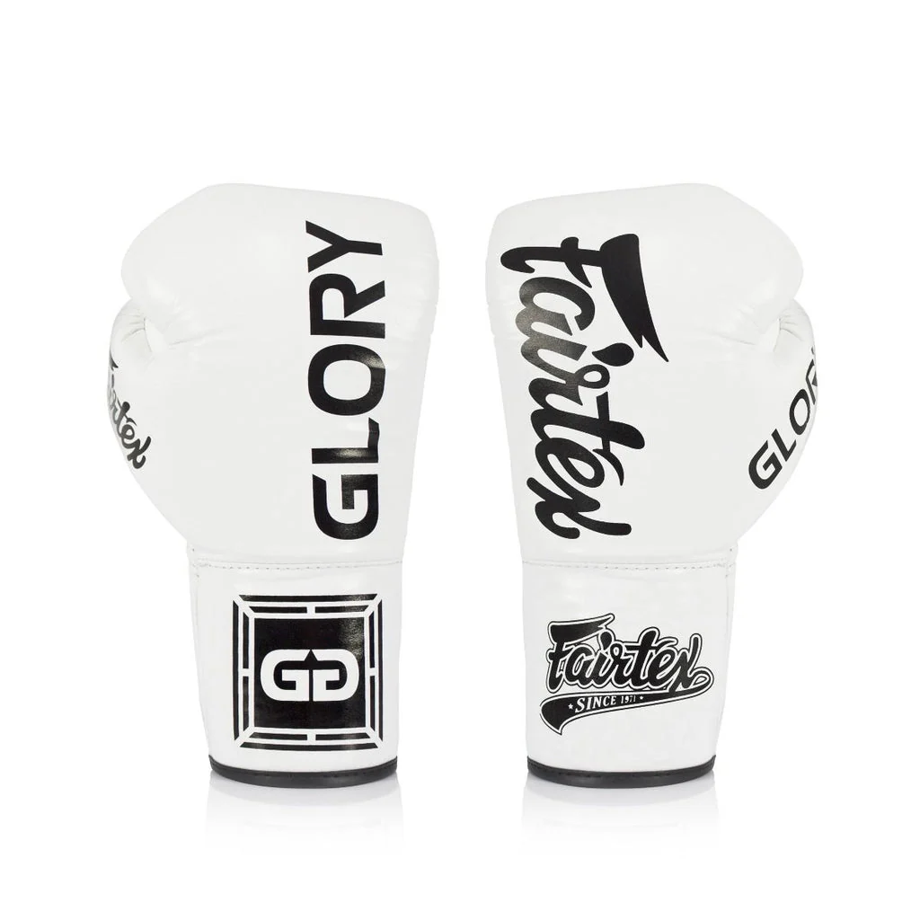 BGLG1 Fairtex X Glory Competition Gloves – Lace-Up - Image 3